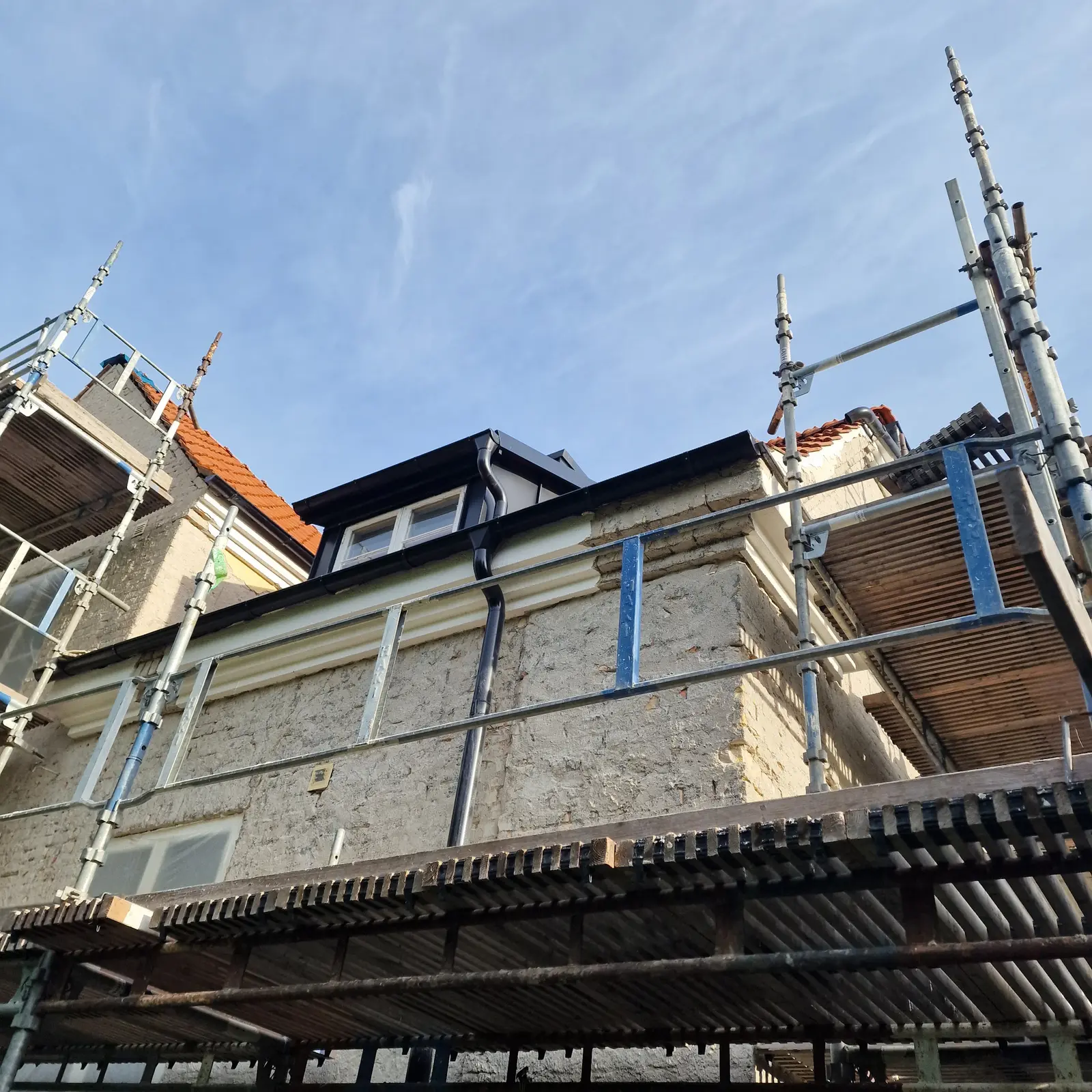 Facaderenovering – underarbejdet