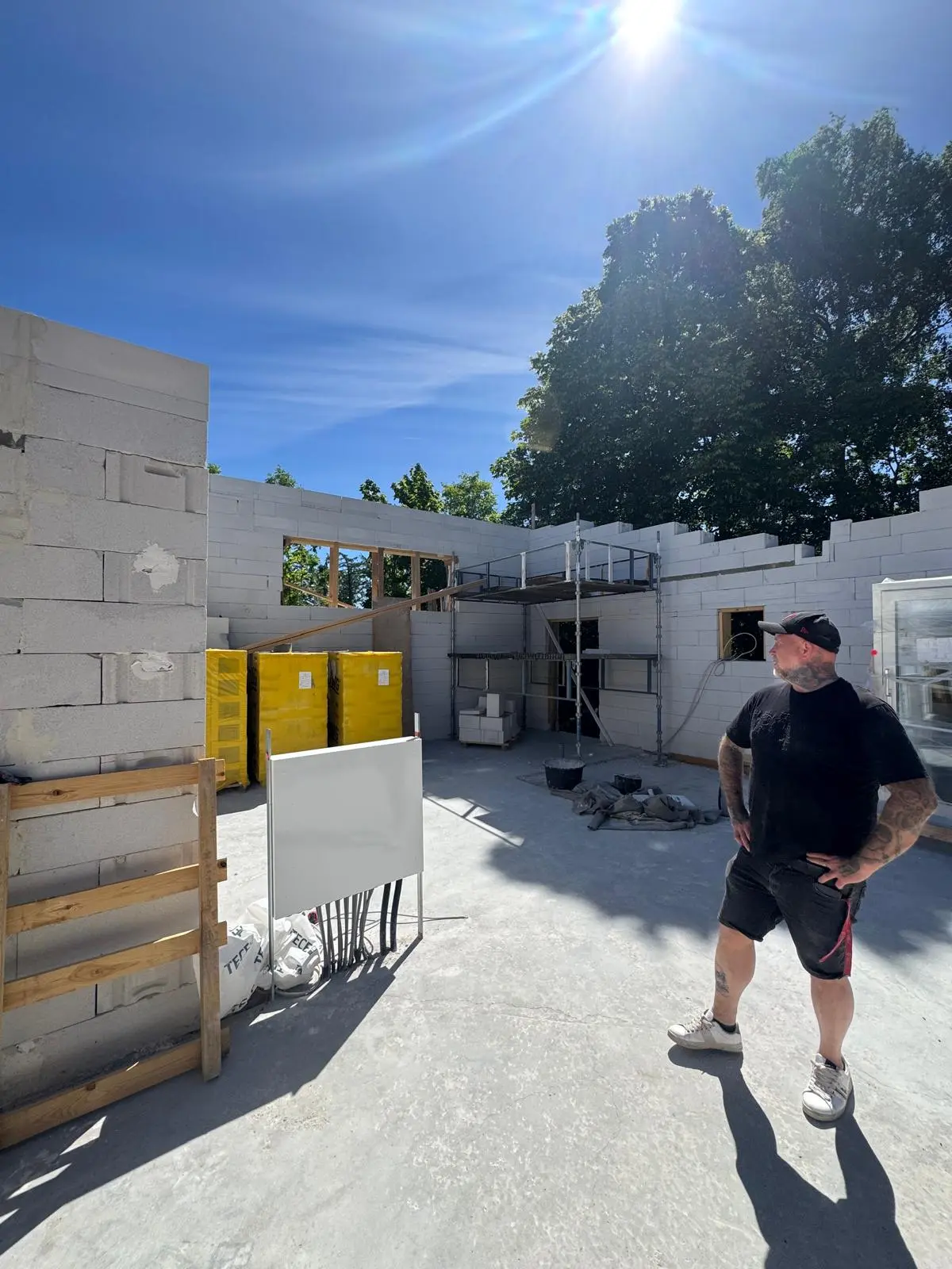 Tilbygning fra fundament til konstruktion – billede 6