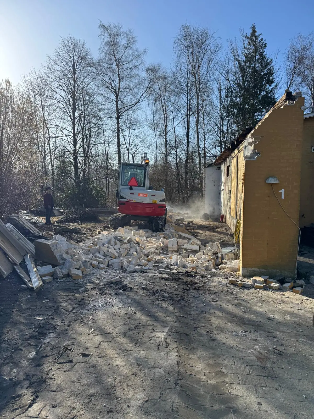 Tilbygning fra fundament til konstruktion – billede 8