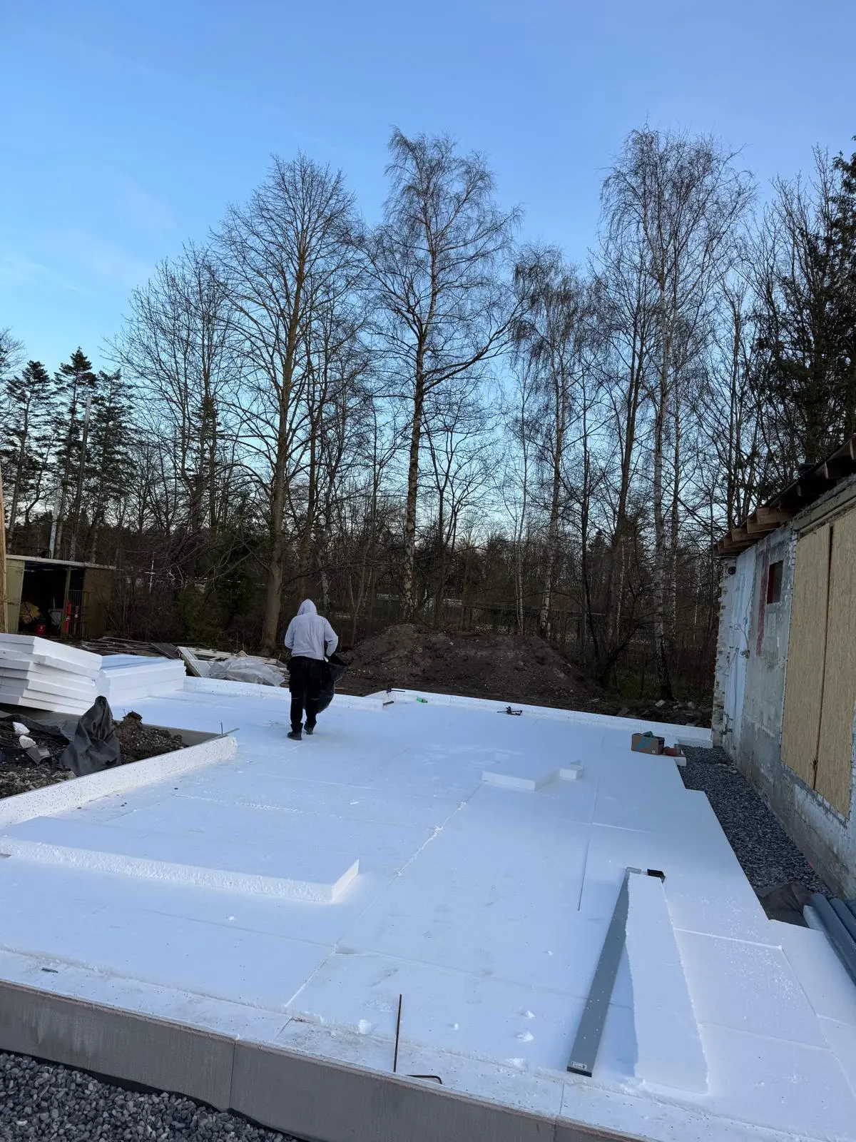 Tilbygning fra fundament til konstruktion – billede 10